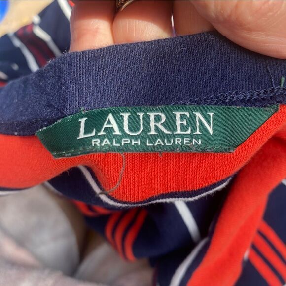 Lauren Ralph Lauren Striped Boatneck Top - Picture 8 of 8